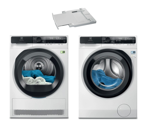 ZESTAW Electrolux Suszarka EW7D585UC+Pralka EW7F5482CP+Łącznik A1WYHSK2 - 1551490 - zdjęcie